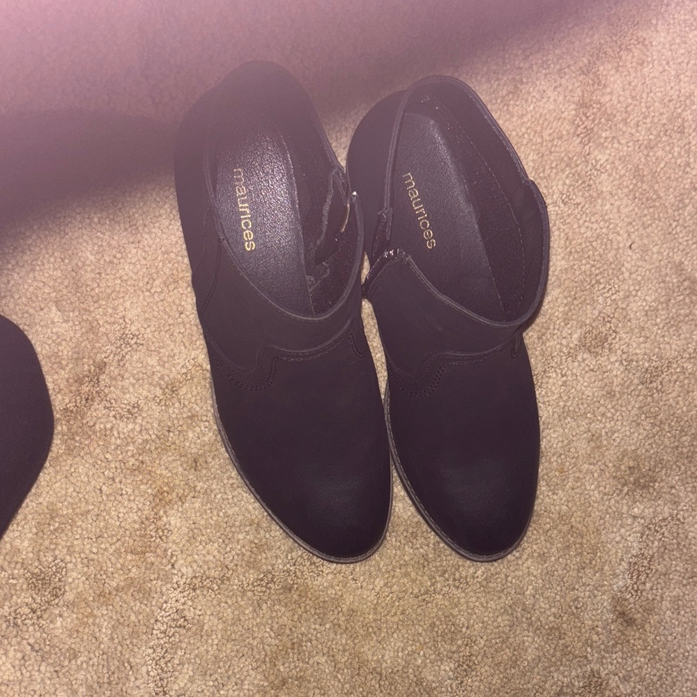 Maurices Black Boots. Perfect.